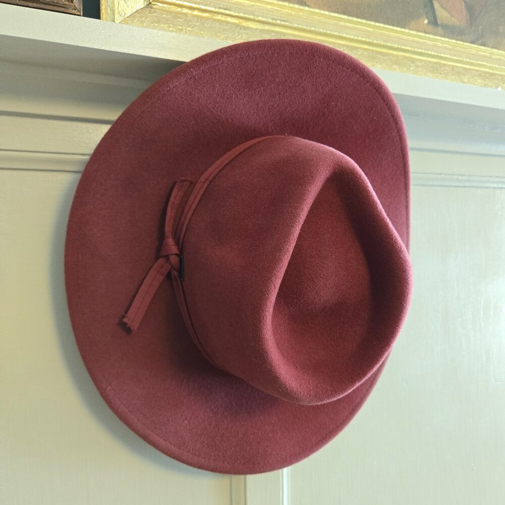 Brixton | Joanna Packable Felt Hat | Brick Red | M